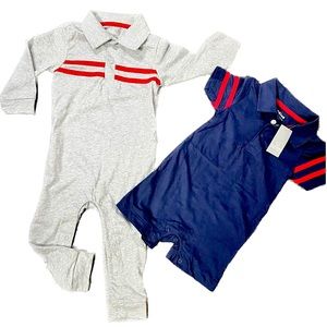 Baby Boy Size 12-18 Months 2 Soft Cotton Jumpers